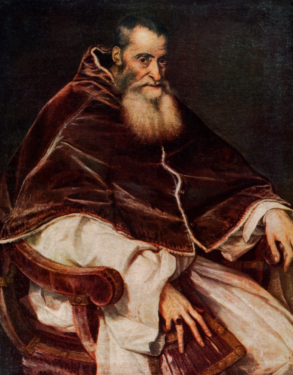 Pave Paul III 1468-1549, 1543 1930. av Tiziano Vecelli