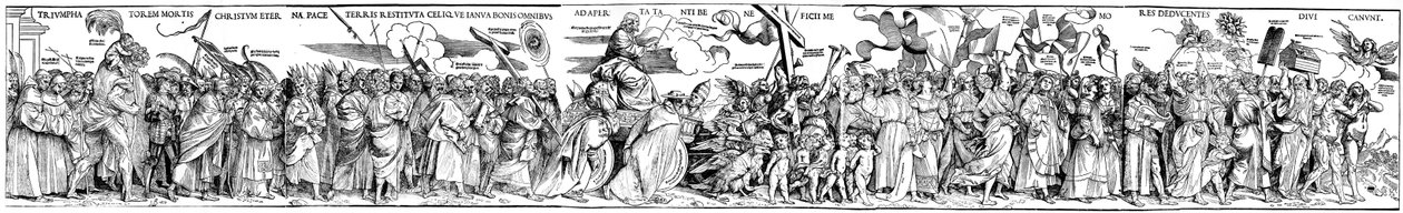 Troens triumf, 1510-1511, 1937 av Tiziano Vecelli