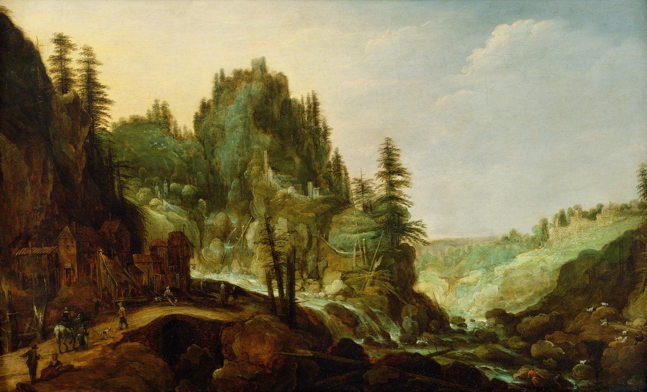 Landskap av Tobias Verhaecht