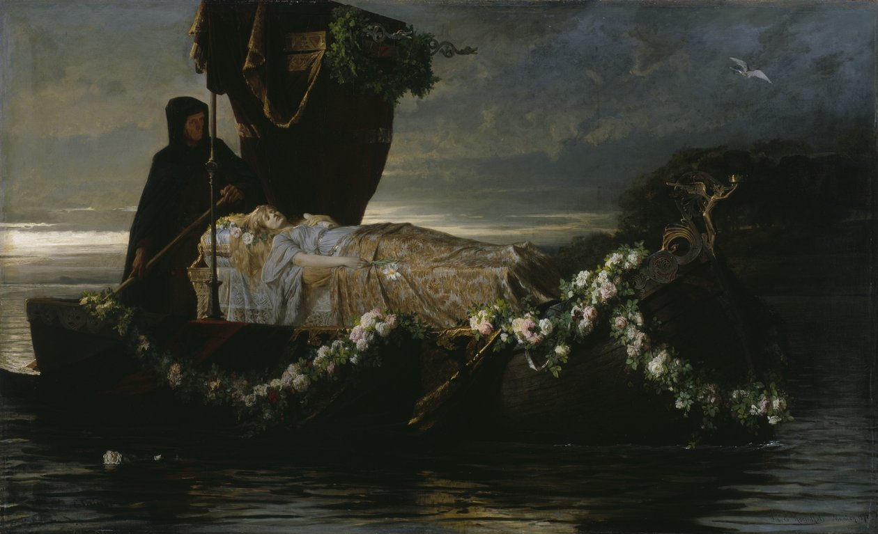 Elaine, 1874 av Toby Rosenthal