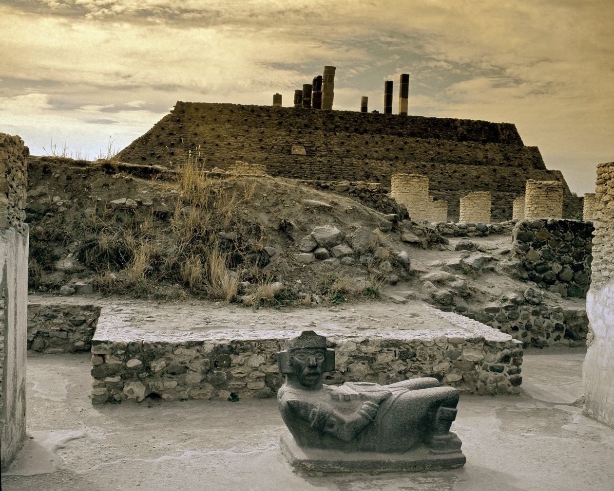 Quetzalcoatl-tempelet av Toltec Toltec
