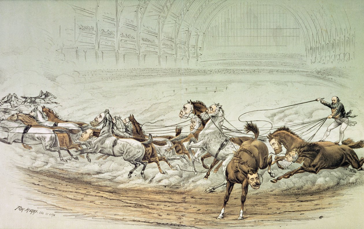 A Dream of Olympia, eller den vågale markisen og den ildfaste hesten, fra 