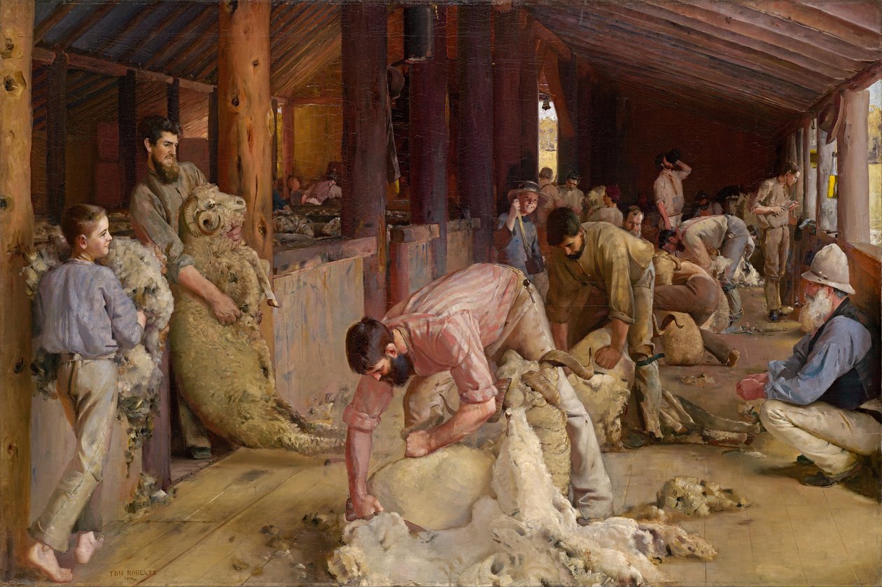 Klipping av værene av Tom Roberts