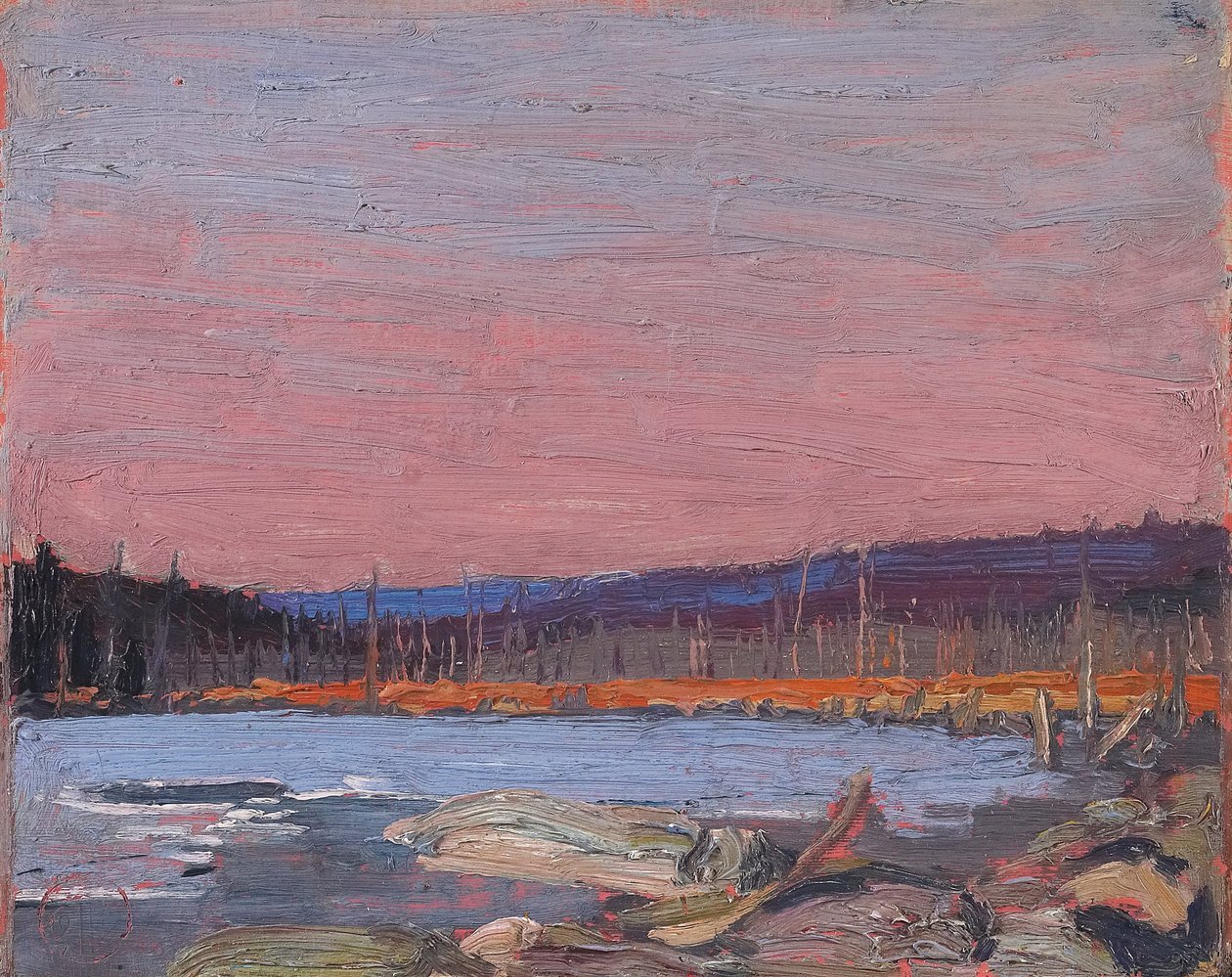 En nordlig innsjø av Tom Thomson