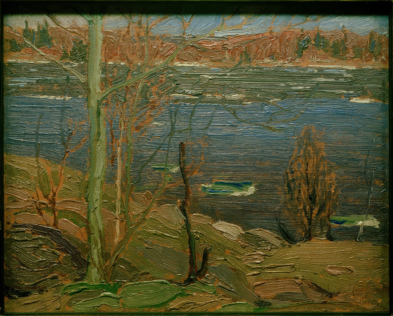 Åpningen av elvene av Tom Thomson