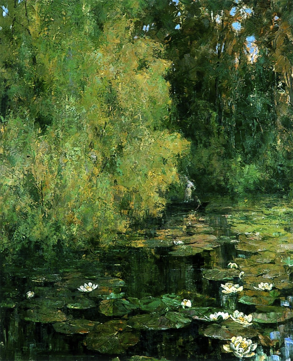 The Lily Pool, 1905 av Tom Clifton Butterfield
