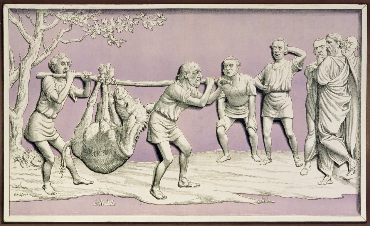 The Old Man and his Ass, eller How They Carried the Home Rule Bill, fra 