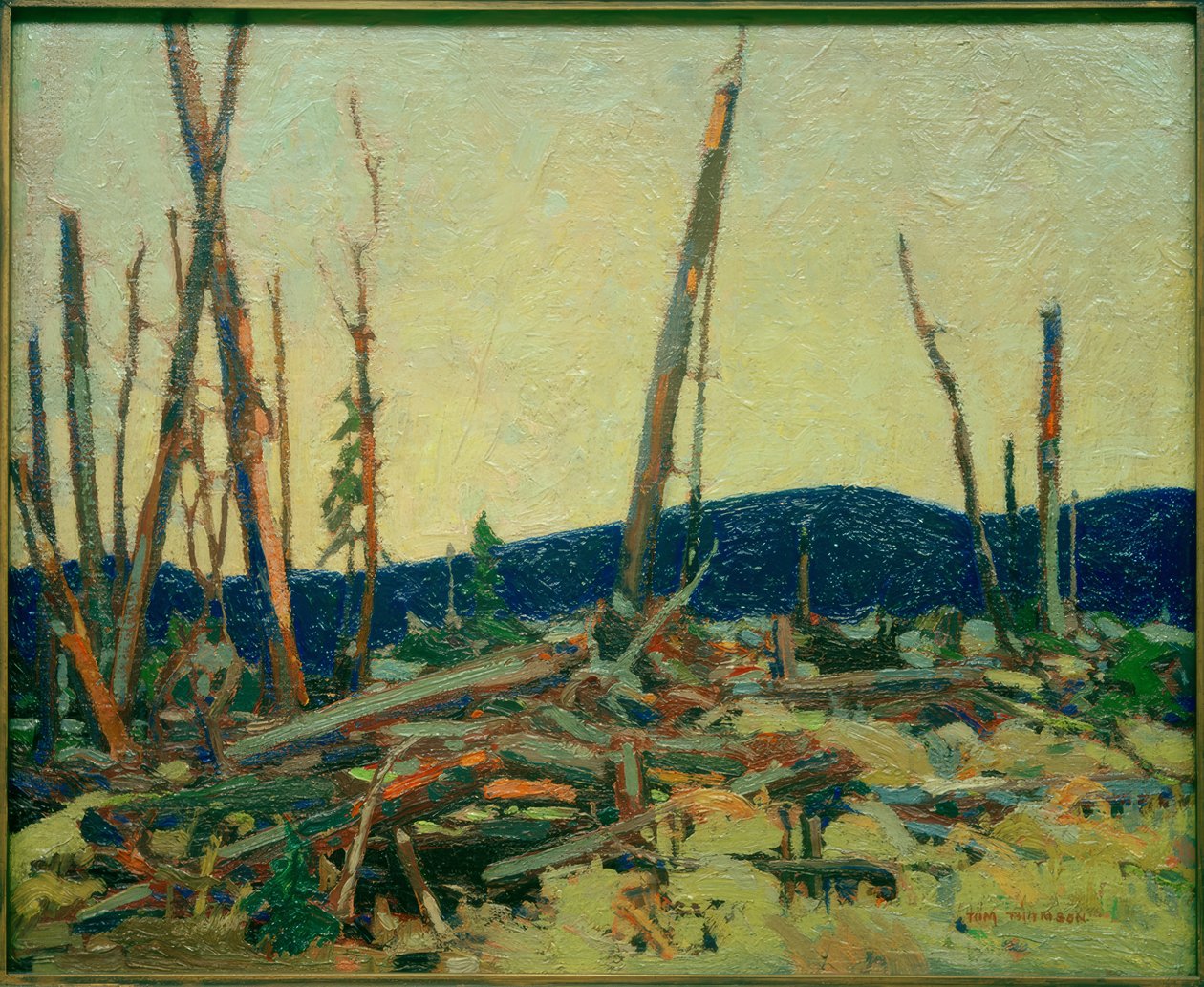 Brent land av Tom Thomson