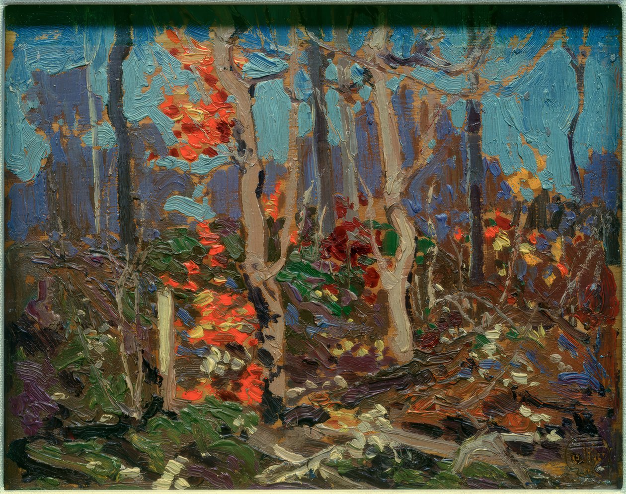Ragged Oaks av Tom Thomson