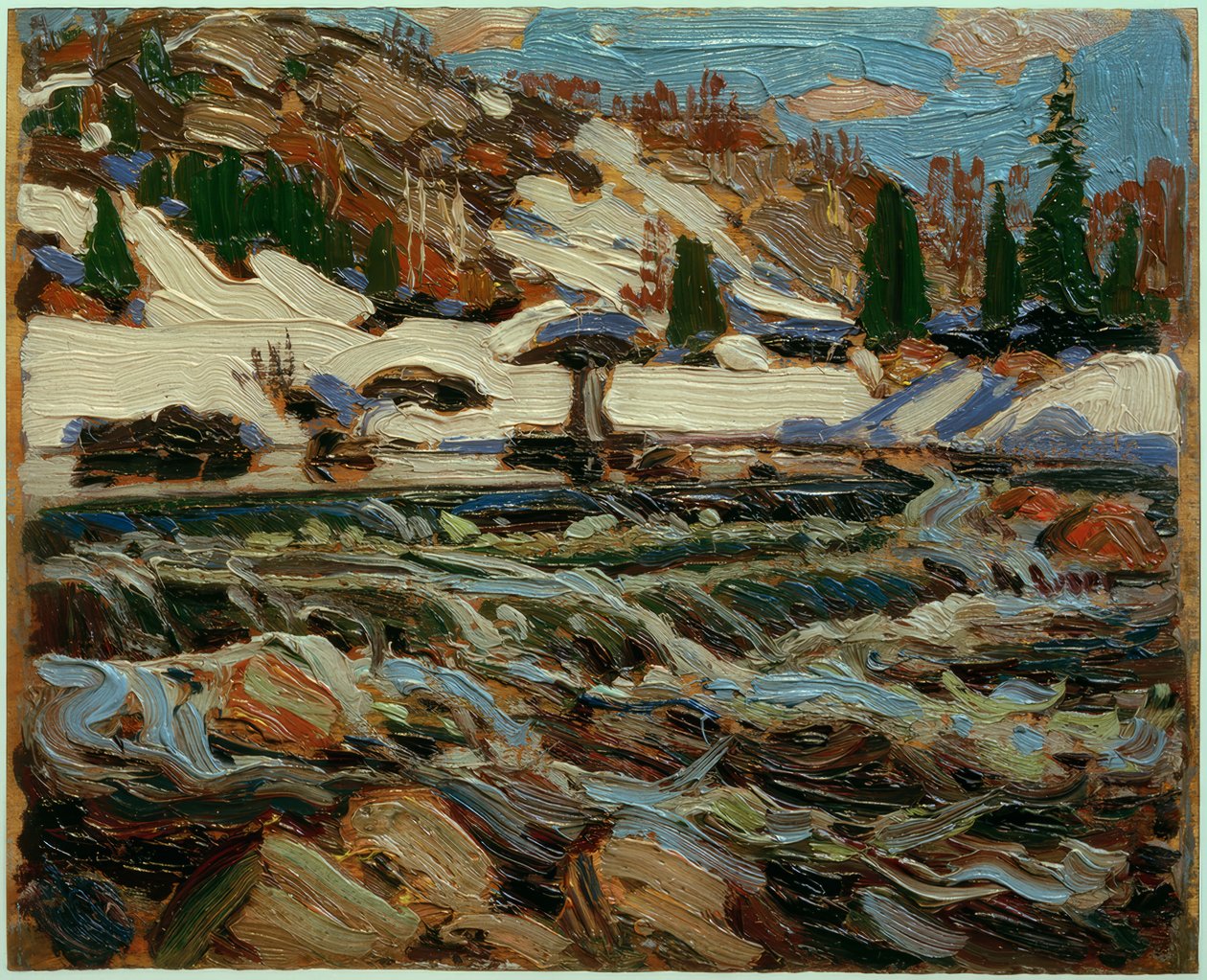 Rapids av Tom Thomson