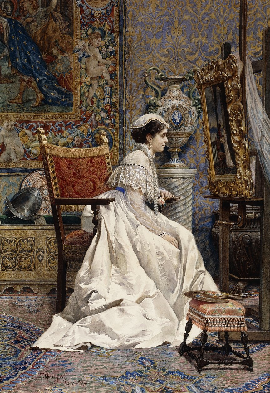 En vakker kjenner, 1874 av Tomas Moragas y Torras