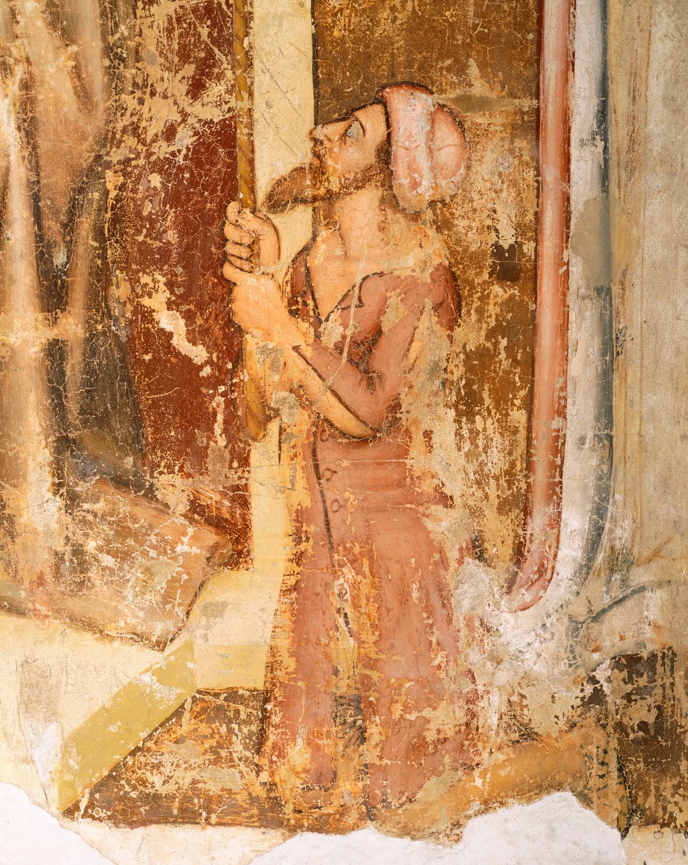 Skildring av givere, detalj fra St Romuald, av Tommaso da Modena (1326-1379), freskomaleri, San Nicolo-kirken, Treviso av Tomaso da (late 15th century) Modena