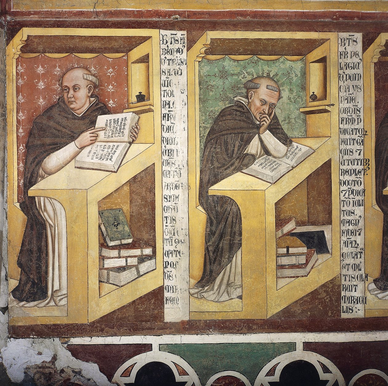 Førti illustere medlemmer av den dominikanske orden av Tomaso da (late 15th century) Modena