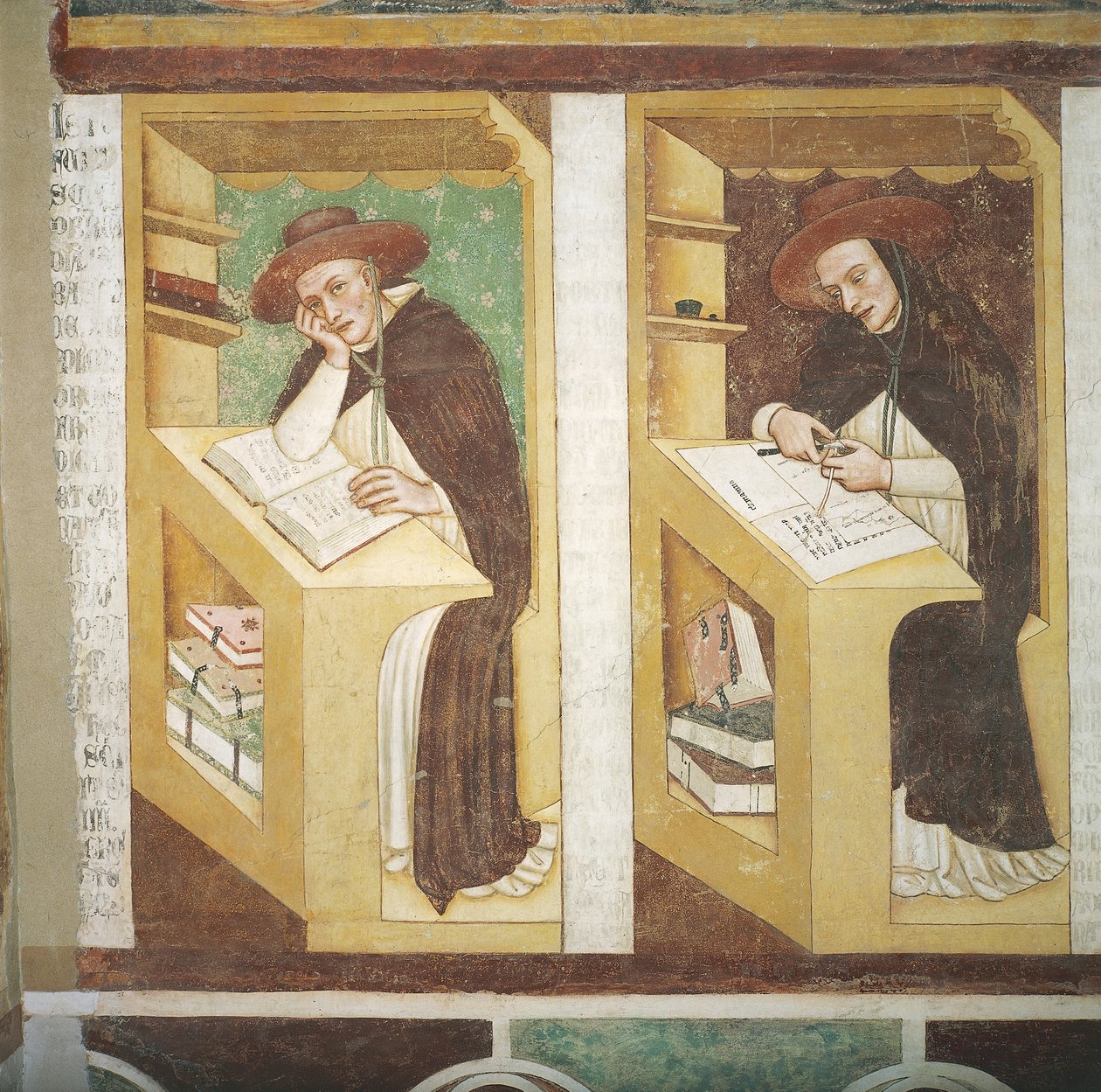 Førti illustere medlemmer av den dominikanske orden av Tomaso da (late 15th century) Modena