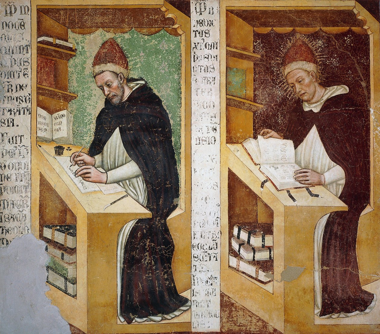 Førti illustere medlemmer av den dominikanske orden av Tomaso da (late 15th century) Modena