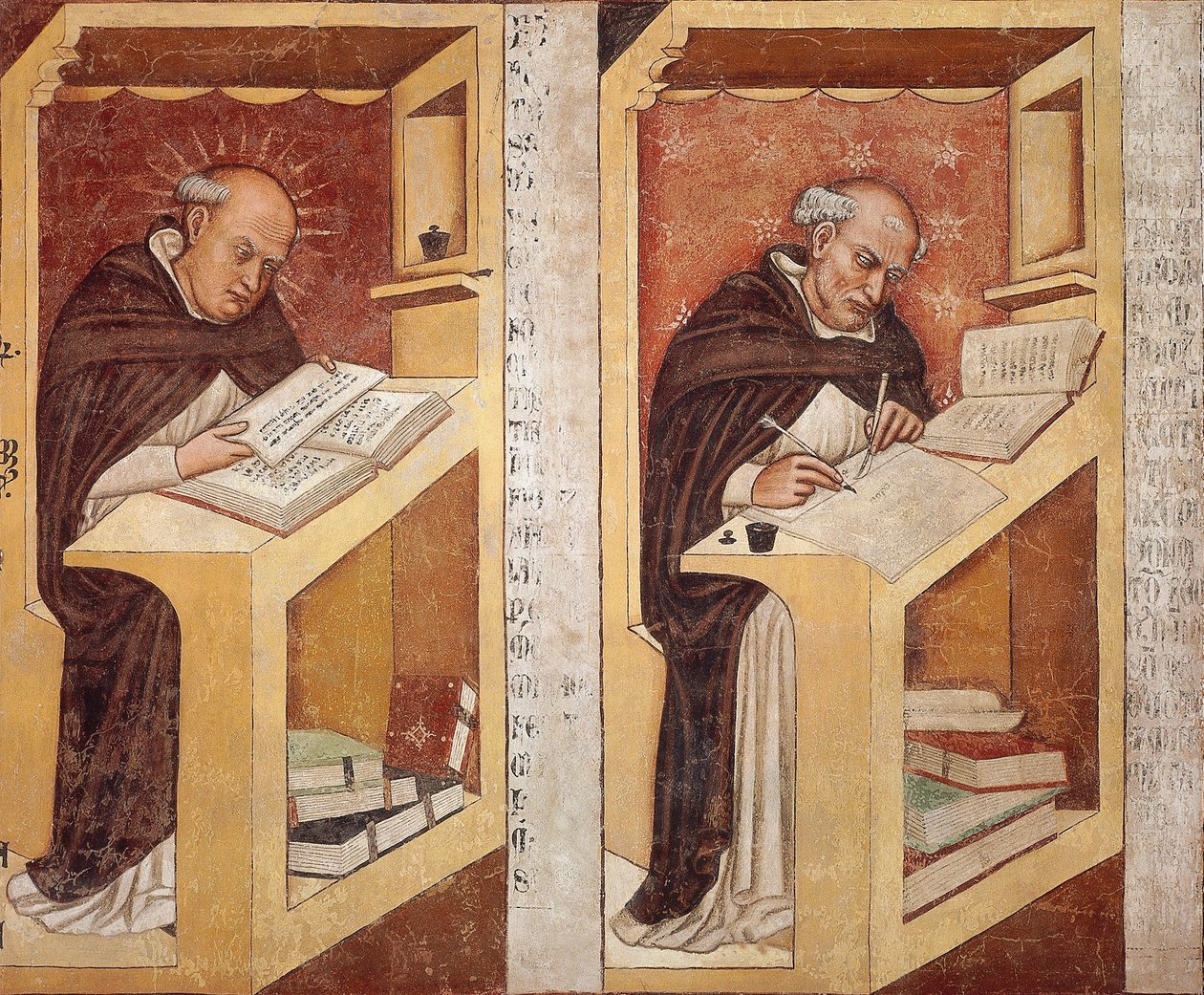 Førti illustere medlemmer av den dominikanske orden av Tomaso da (late 15th century) Modena