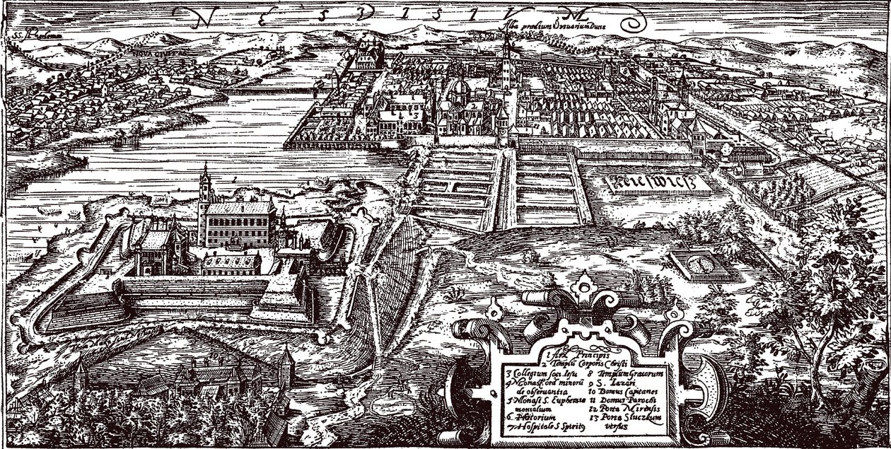 Nesvizh, 1604 av Tomasz Makowski