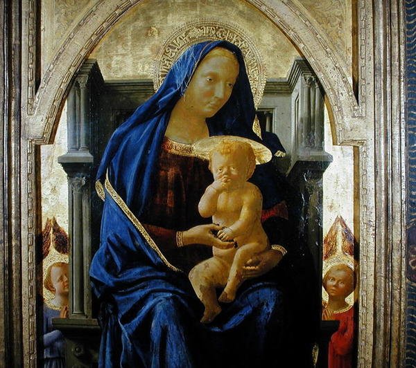 Jomfru og barn, 1426 av Tommaso Masaccio