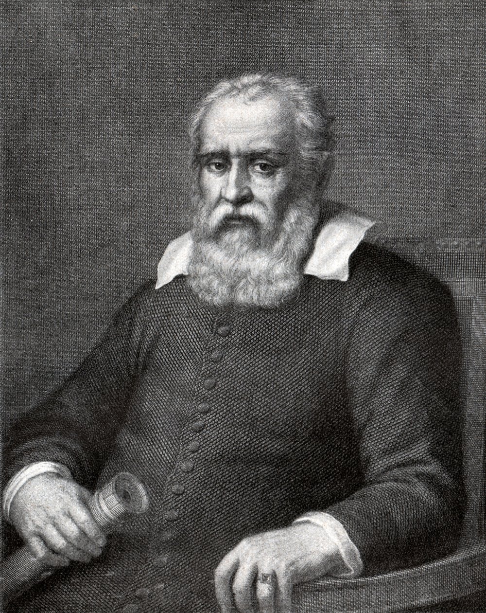 Galileo Galilei av Tommaso (after) Minardi