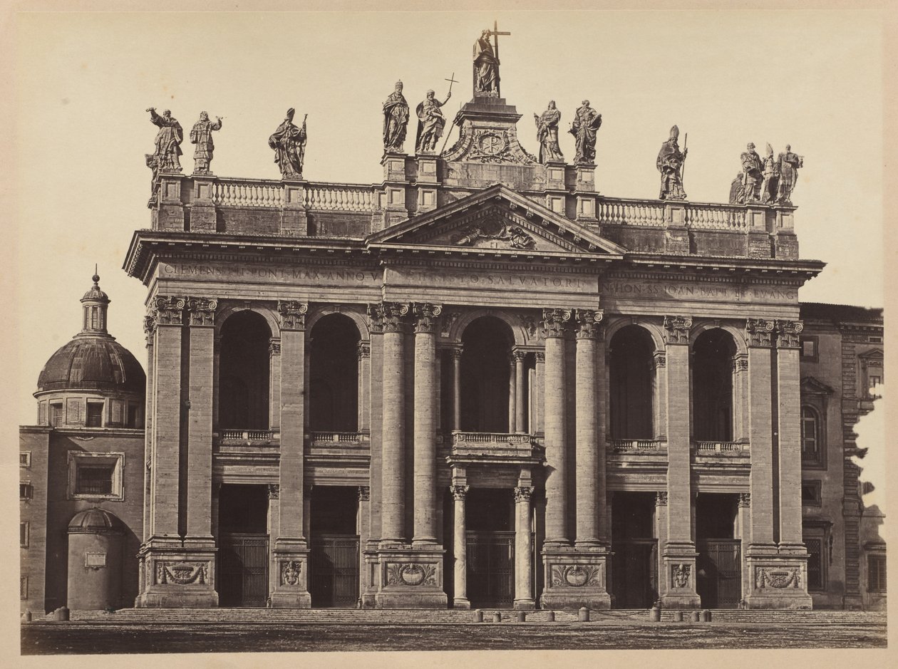 St. Jean de Lateran, Roma, ca. 1860. av Tommaso Cuccioni