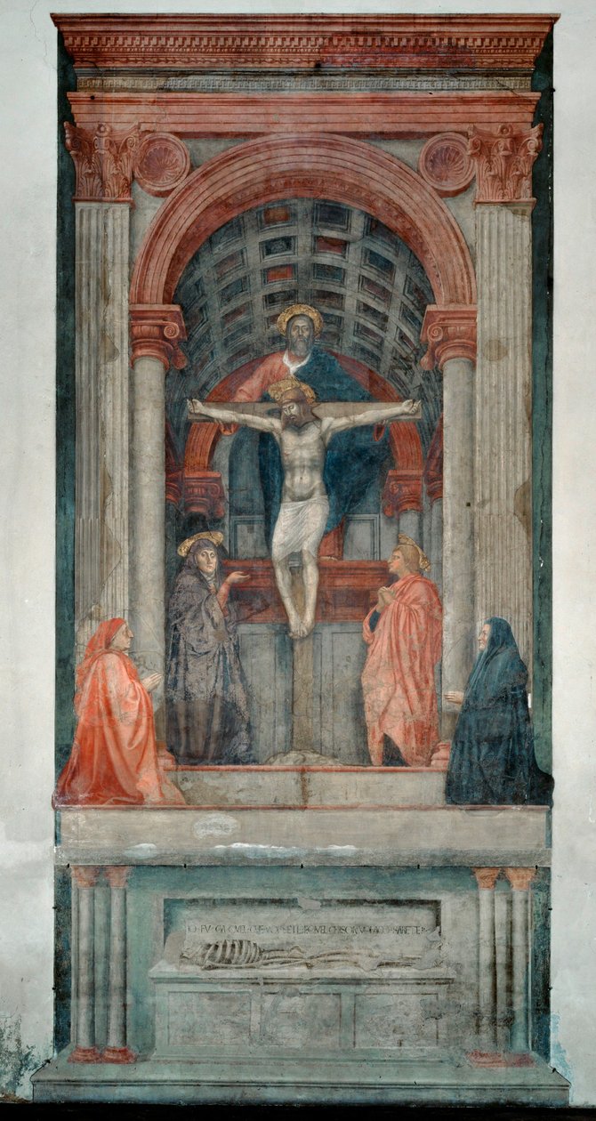 Treenigheten av Tommaso Masaccio