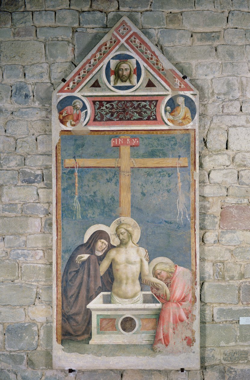 Pieta av Tommaso Masolino da Panicale