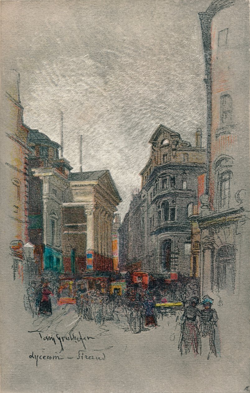 Lyceum - Strand, c1902 av Tony Grubhofer