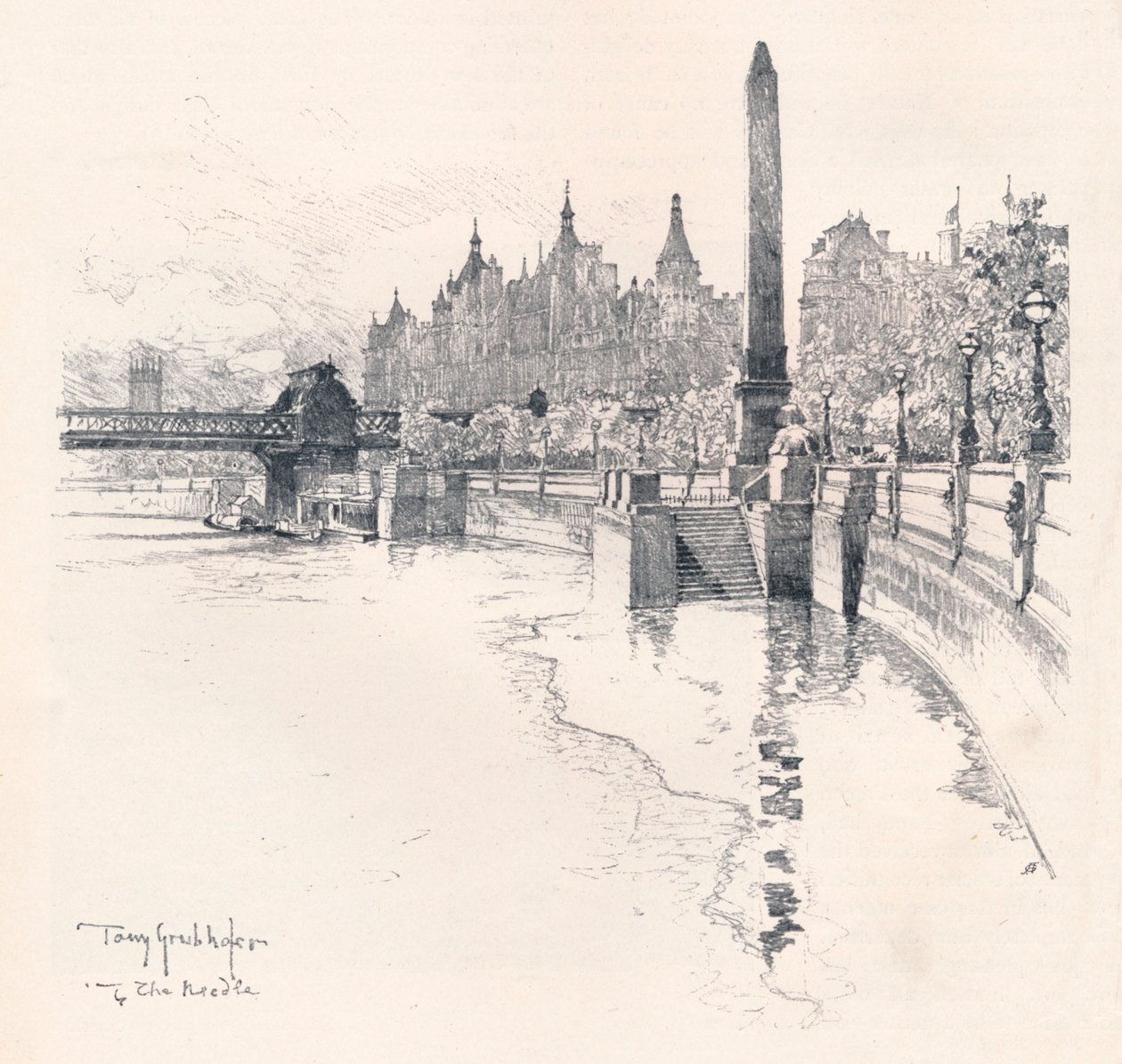 The Needle, c1902. av Tony Grubhofer