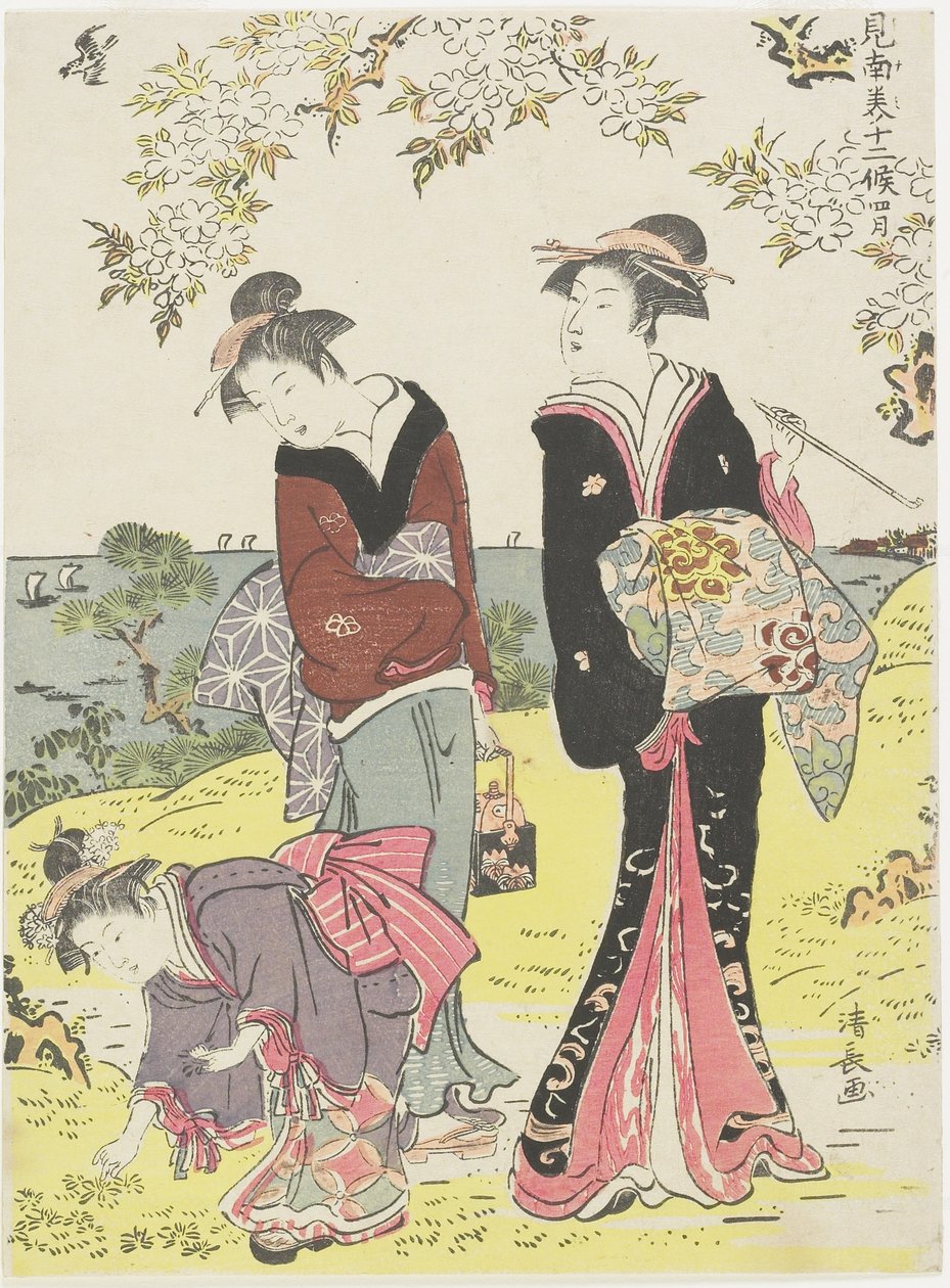 april 1783 av Torii Kiyonaga