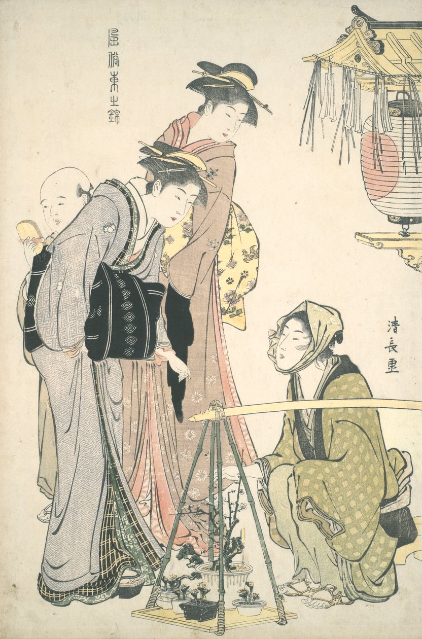 Kjøpe potteplanter: Brocades of the East av Torii Kiyonaga