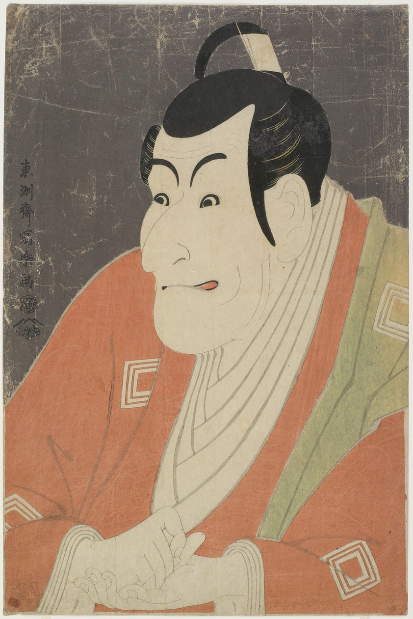 Ichikawa reker _ Som Takemura Sadanoshin, mai 1794 av Toshusai Sharaku