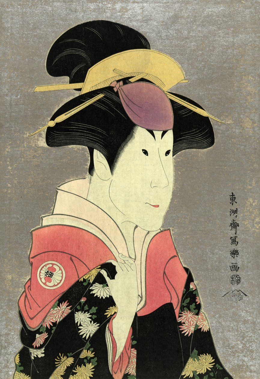 Segawa tomisaburo [som yadorigi, kone til ogishi kurando] av Toshusai Sharaku
