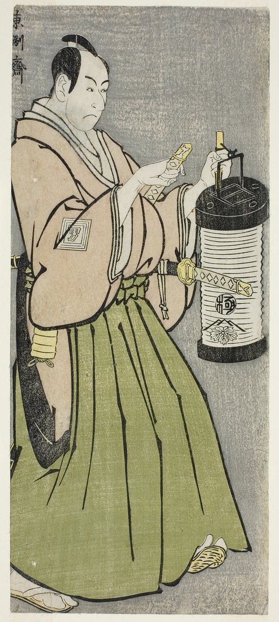 Tea C and r Ichikawa Omezo Doctor As og Mitama Hyotaro av Toshusai Sharaku