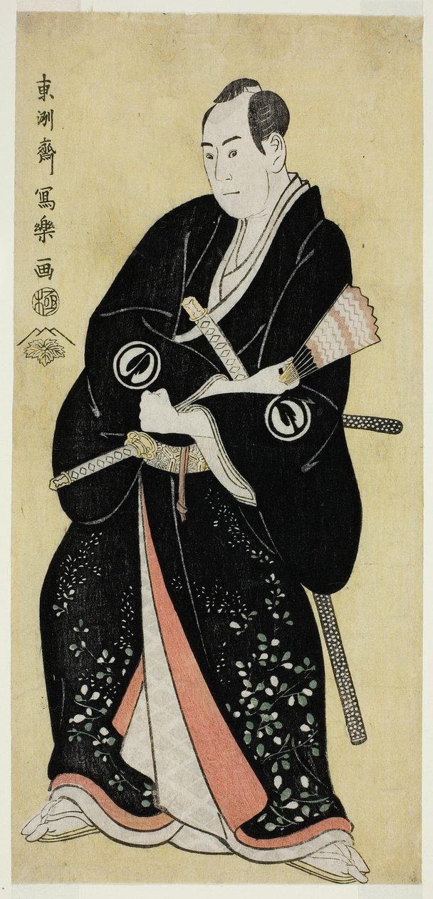 Tea ac r Sawamura Sojuro Good As Nagoya Sanza Motoharu av Toshusai Sharaku