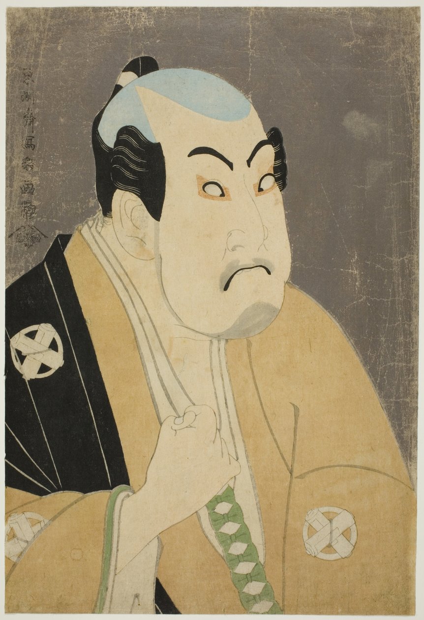 Mr. Tanimura og Razo As Washitsuka Happei av Toshusai Sharaku