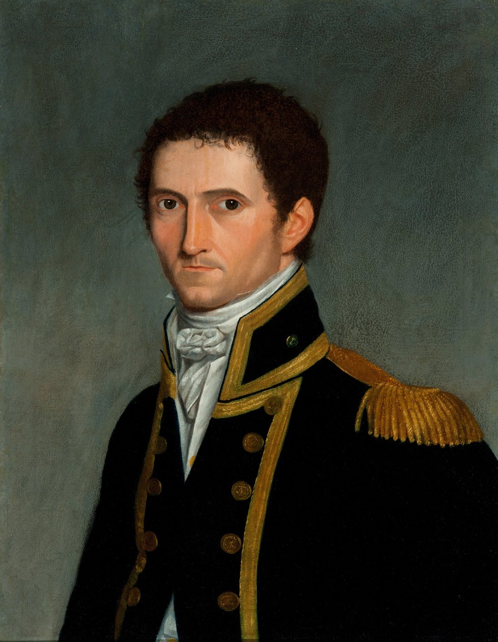 Portrett av kaptein Matthew Flinders, RN, 1774-1814 av Toussaint Antoine DE CHAZAL DE Chamerel