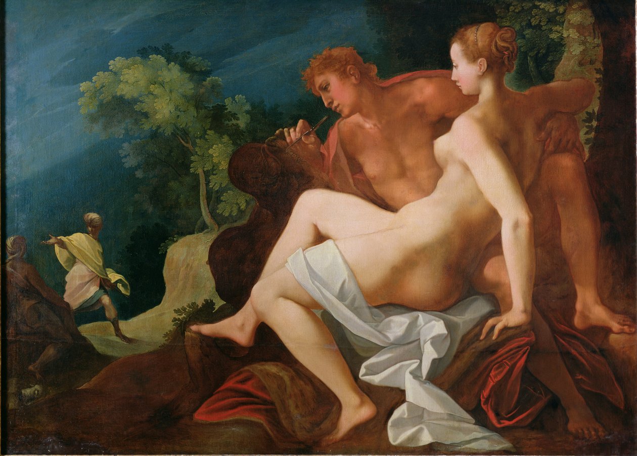 Angelica og Medor av Toussaint Dubreuil
