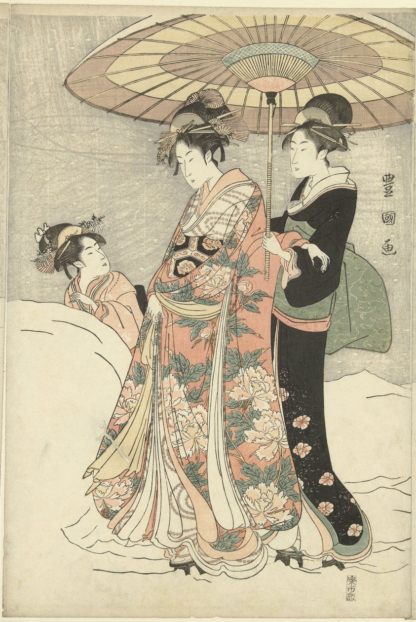 Snøball av Toyokuni (II) , Utagawa
