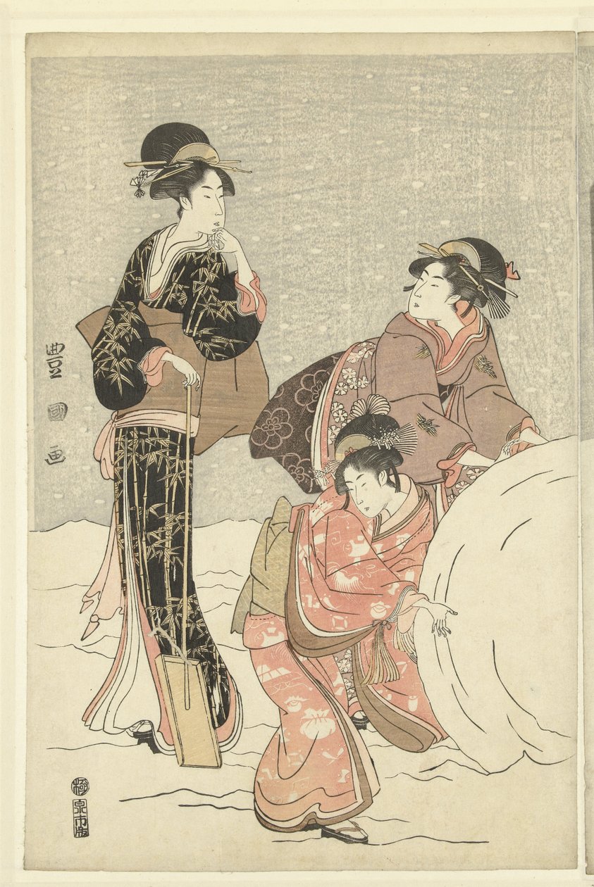 Snøball av Toyokuni (II) , Utagawa