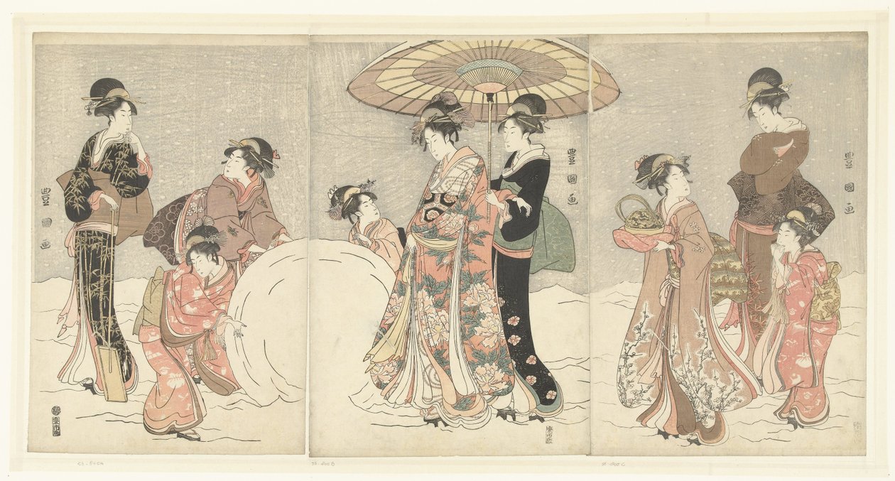 Snøball av Toyokuni (II) , Utagawa