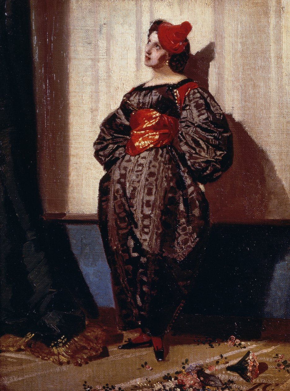 Romper, av Tranquillo Cremona (1837-1878) av Tranquillo Cremona