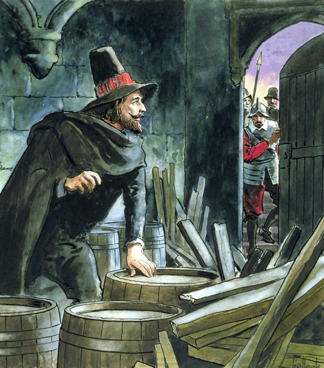 Guy Fawkes, fra 