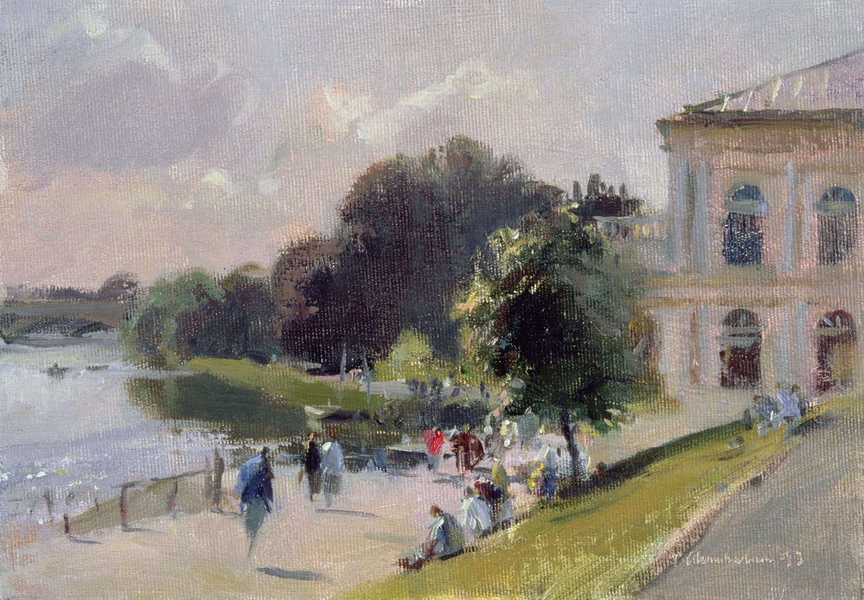 Sparkling Afternoon, Richmond, 1993 av Trevor Chamberlain
