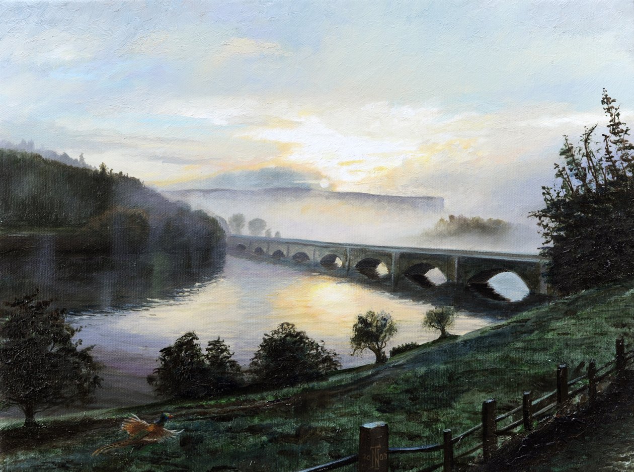Early Morning Mist, 2009 av Trevor Neal
