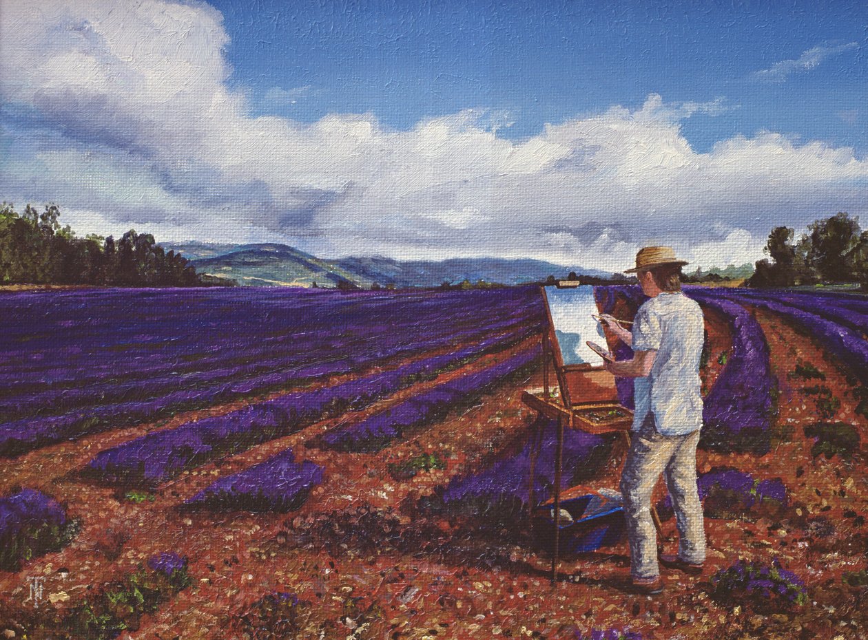 Maler, Vaucluse, Provence, 1998 av Trevor Neal