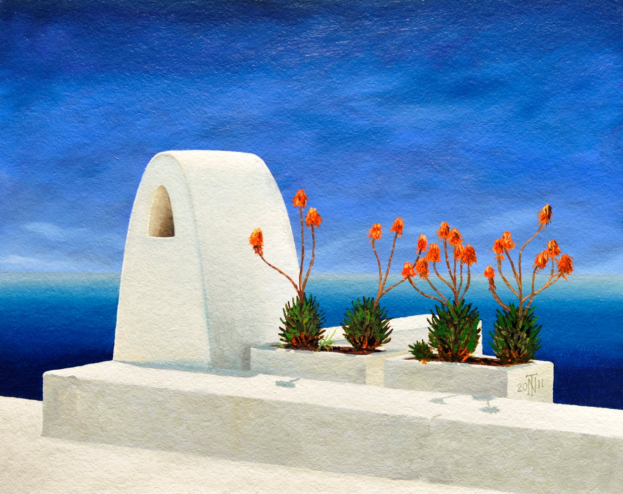 Santorini 11, 2010 av Trevor Neal