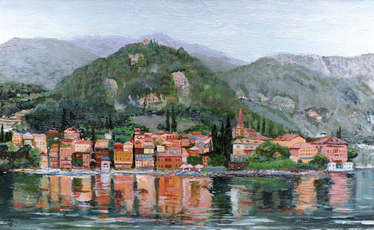 Varenna, Comosjøen, Italia, 2004 av Trevor Neal