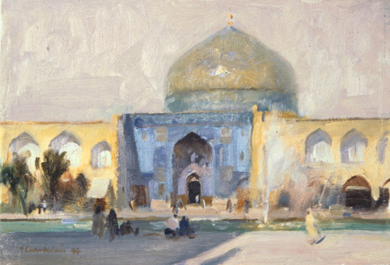 Ettermiddag, Damemoskeen, Isfahan av Trevor Chamberlain