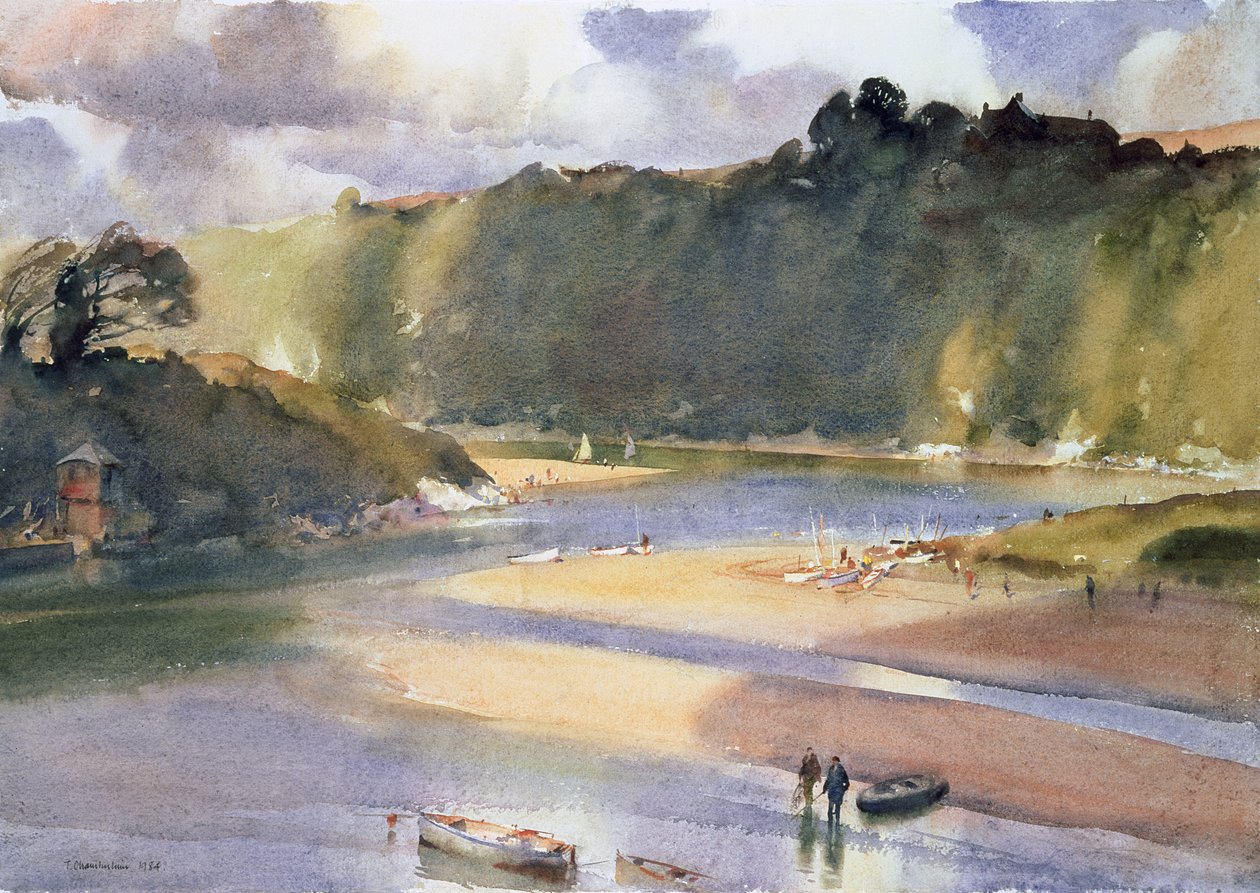 Sommer i elvemunningen, Devon av Trevor Chamberlain