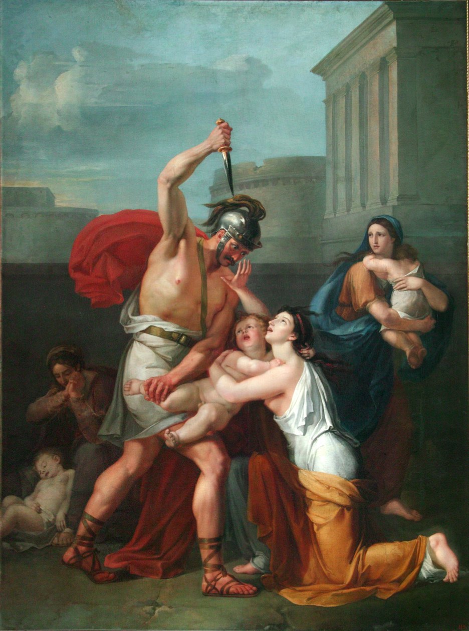 The Massacre of the Innocents, 1809 av Trofim Fyodorovich Durnov